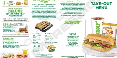 Subway Nutrition Facts: 16 Ways To Calculate Your Calories